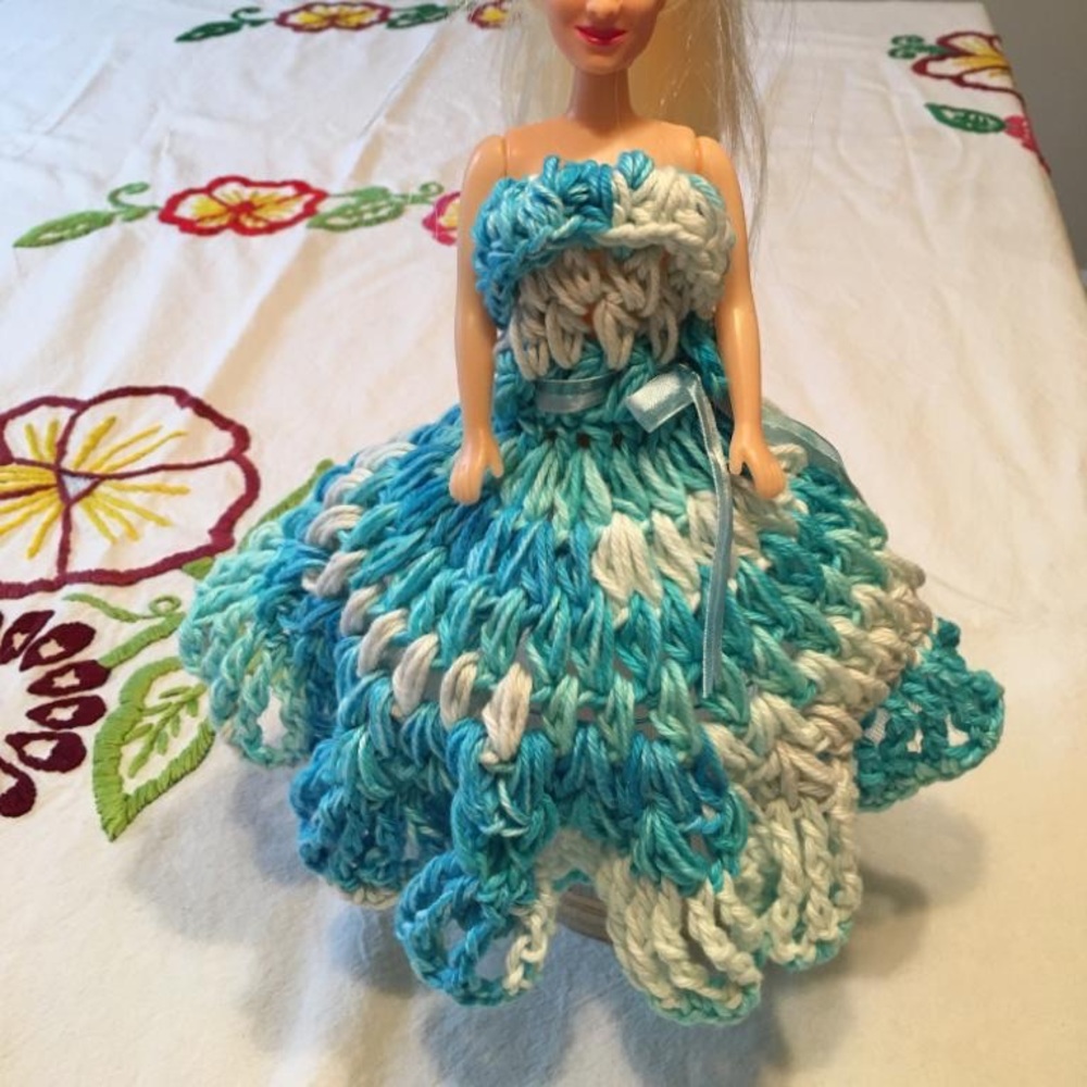 Dress for doll handmade